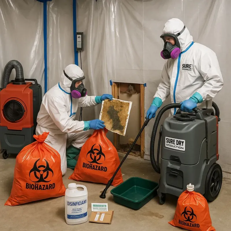 Contaminated Water Handling Protocols process in Elwood, KS